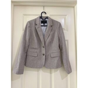 banana republic women wool‎ blend blazer size 2p